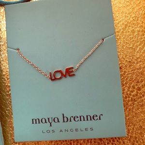 Maya Brenner love bracelet